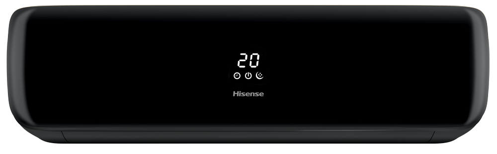 Сплит-система HISENSE, BLACK CRYSTAL SUPER DC Inverter Wi-Fi, AS-10UW4RVETG01G(B) / AS-10UW4RVETG01W(B)