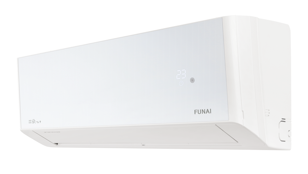 Сплит-система FUNAI, ONSEN FULL DC Inverter Heat pump 2024, RAC-I-ON30HP.D01/S / RAC-I-ON30HP.D01/U